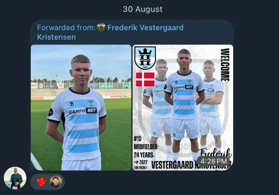 Total Footballer client result — August 2025, screenshot 1