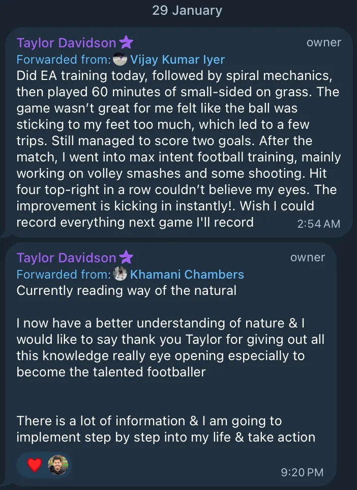 Total Footballer client result — January 2025, screenshot 1