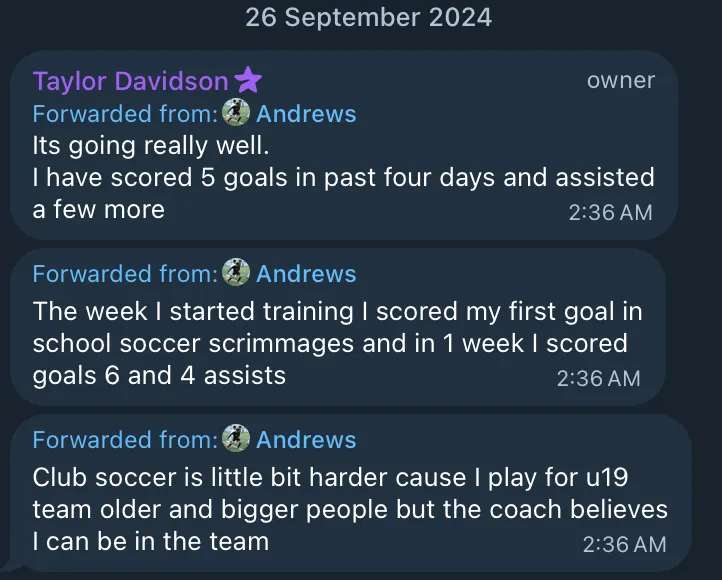 Total Footballer client result — September 2024, screenshot 3