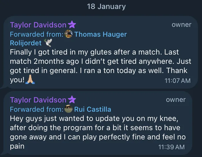 Total Footballer client result — January 2025, screenshot 4