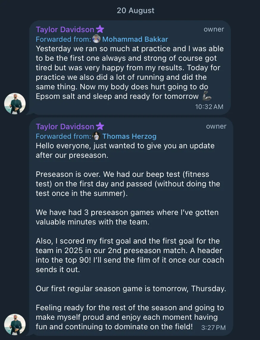Total Footballer client result — August 2025, screenshot 4