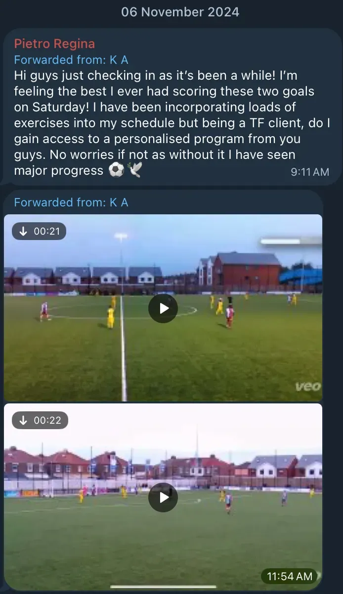 Total Footballer client result — November 2024, screenshot 6
