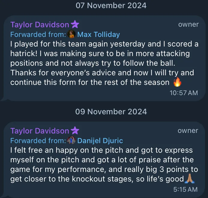 Total Footballer client result — November 2024, screenshot 12