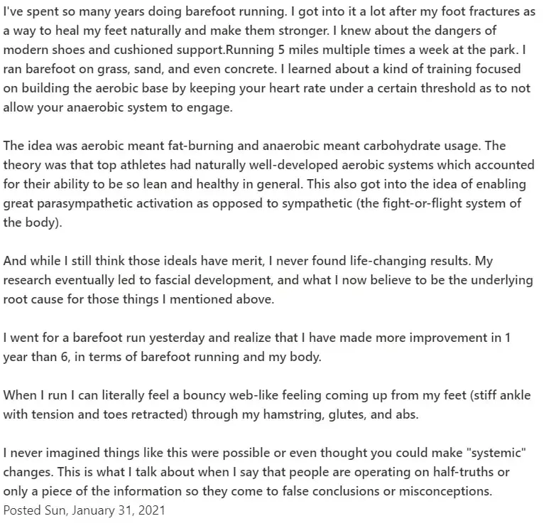 Total Footballer client result — September 2024, testimonial 9