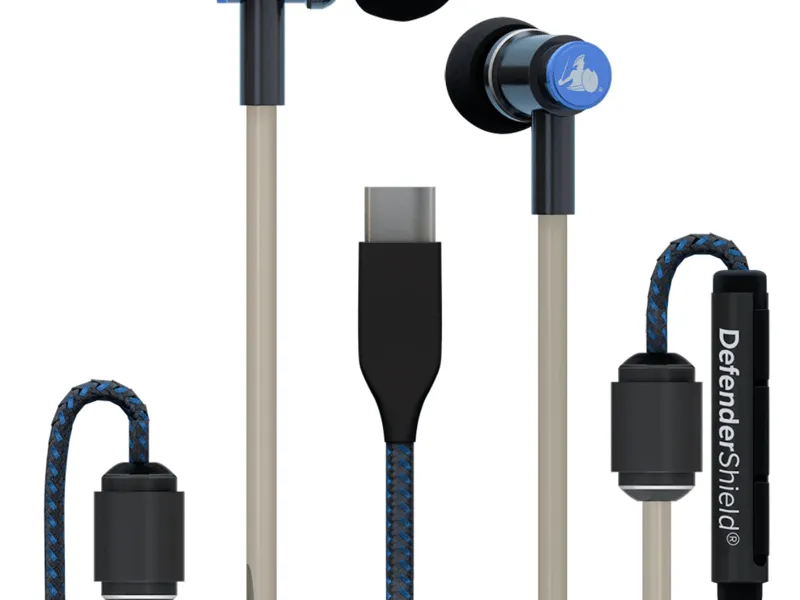 Airtube headphones with radiation-safe design