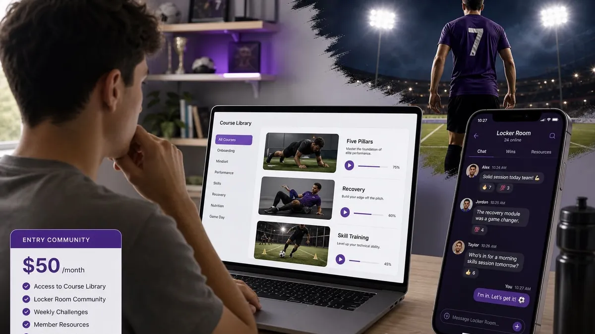 The Locker Room — Taylor and community app access