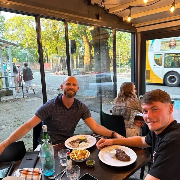 Football Entangled dinner