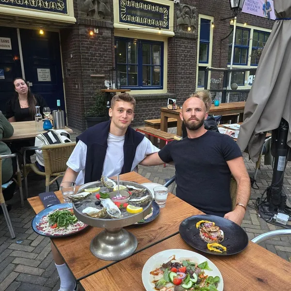 Dinner with Oscar Fraulo in Utrecht