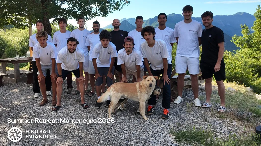 Football Entangled team at the Summer Retreat in Montenegro 2026