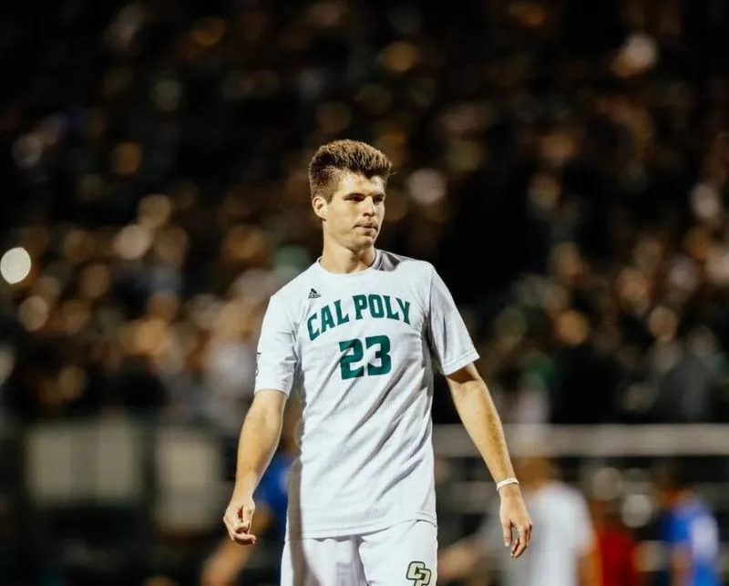 Sean Goode playing for Cal Poly San Luis Obispo